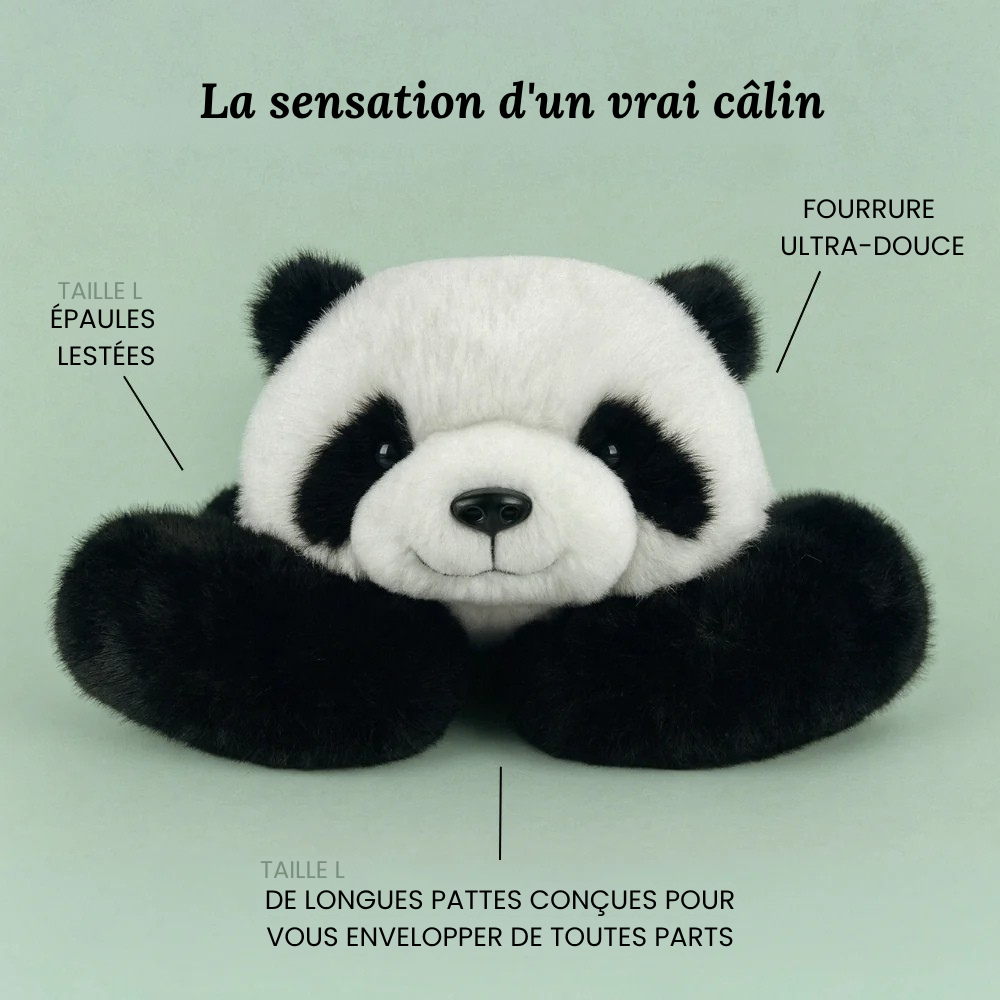 Câlinoux™ - Peluche lestée pour un câlin sans fin