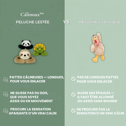 Câlinoux™ - Peluche lestée pour un câlin sans fin