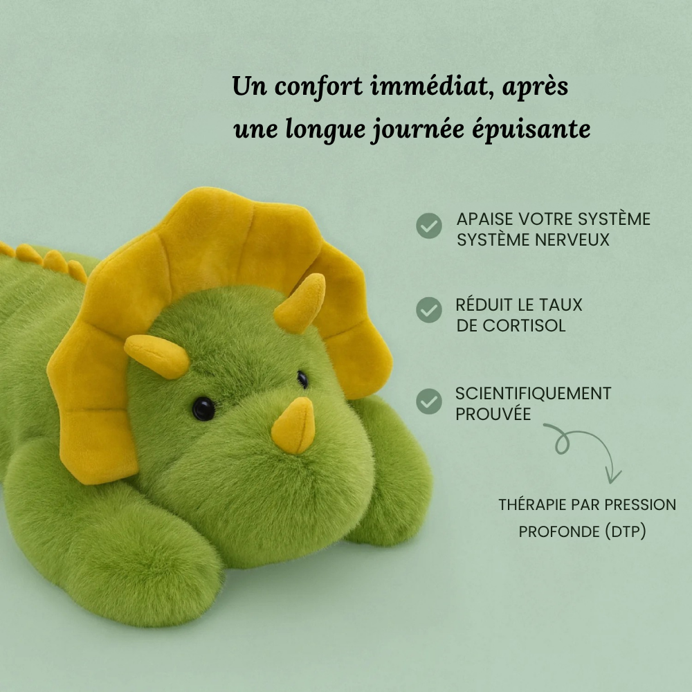 Câlinoux™ - Peluche lestée pour un câlin sans fin