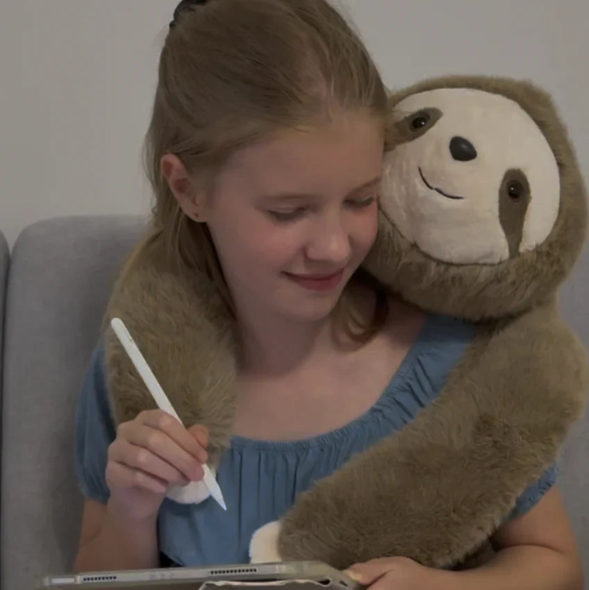 Câlinoux™ - Peluche lestée pour un câlin sans fin